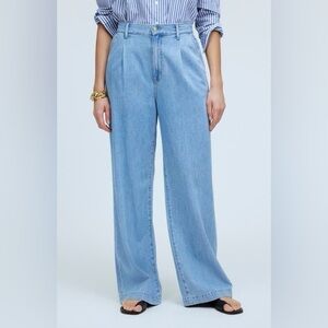 Madewell Harlow High Waist Wide Leg Jean Size 26